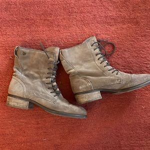 Sam Edelman gray ankle boots - 7.5